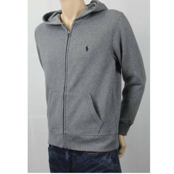 Ralph Lauren Other - Ralph Lauren Full Zip Fleece Hooded Sweatshirt